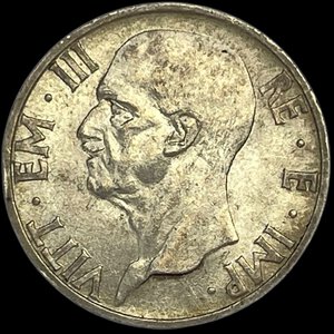 obverse: 5 Lire 1936