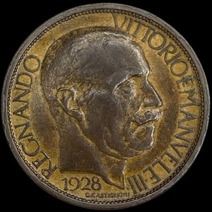 obverse: Buono da 2 Lire 1928