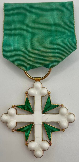 obverse: Croce da cavaliere dell  ordine dei santi Maurizio e Lazzaro