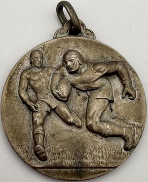 obverse: Medaglia Rugby