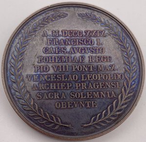 reverse: Milano - Praga, Francesco I d Austria