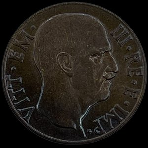 obverse: 5 centesimi 1943