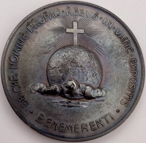 reverse: Pio XI Benemerenti anno Santo 1925