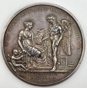 obverse: Costituzione della Repubblica Cisalpina 1802