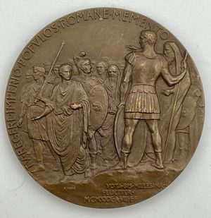 obverse: Bimillenario morte di Virgilio 1930