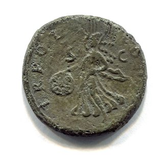 reverse: TRAIANO (98-117). Roma. AE asse (10,62 gr. - 29 mm.). R.\: TR POT COS II. BB-qBB.