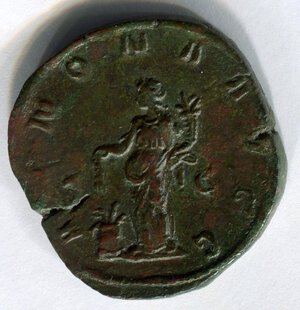 reverse: FILIPPO I (244-249). Roma. AE sestertius (19,50 gr. - 30 mm.). R.\: ANNONA AVG. qBB.