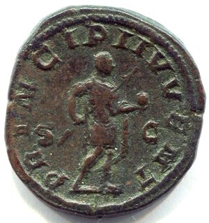 reverse: FILIPPO II (247-249). Roma. Ae sestertius (20,61 gr. - 31 mm.). R.\: PRINCIPI IVVENT. BB. 