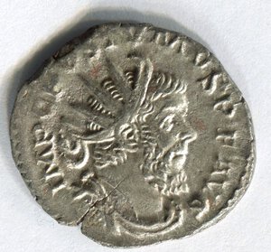 obverse: POSTUMO (260-269). AR antoninianus (2,22 gr.). R.\: MONETA AVG. BB. 