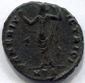reverse: GALERIA VALERIA (311). Tes. AE d, maiorina (6,77 gr.). R.\: VENERI VICTRICI. BB. NC.