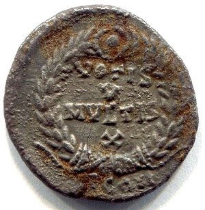 reverse: GIULIANO II, l Apostata (360-363). Arleate. AR siliqua (2,08 gr.). R.\: VOTIS V MVLTIS X – TCON. RIC VIII, 297. BB. NC.