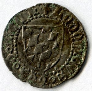 obverse: Aquileia. Ludovico II. AR soldo del 1412 – 1428. qBB. R1.