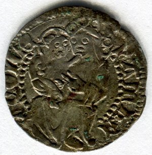 reverse: Aquileia. Ludovico II. AR soldo del 1412 – 1428. qBB. R1.