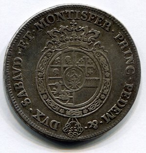 reverse: Regno di Sardegna. Re Carlo Emanuele 3° (1730-1773). Scudo da 6 lire del 1757. Ag. qBB. R1. Graffi.