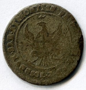 reverse: Regno di Sardegna. Re Carlo Emanuele 3° (1730-1773). 2,6 soldi del 1755 - 1758. Mi. B-MB. NC.
