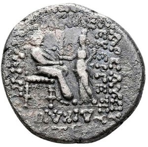 reverse: PARTI - Phraates IV (38-2 a.C.); AR Tetradramma (28 mm, - 10,59 gr.). BB. NC. Ottima la patina, molto gradevole la moneta.