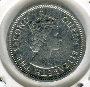 obverse: Belize. Regina Elisabetta 2°. 5 cents del 1991. Al. BB/SPL.