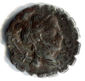 obverse: Gens CLAUDIA (110 a.C.). Roma. AR denarius (3,92 gr.). R.\: TI CLAVD T F AN. Craw 383. MB. NC.