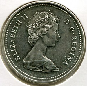 obverse: Canada. Regina Elisabetta 2°. 1 dollaro 