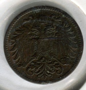 reverse: Germania (impero). 2 pfenning del 1910. Cu. BB.