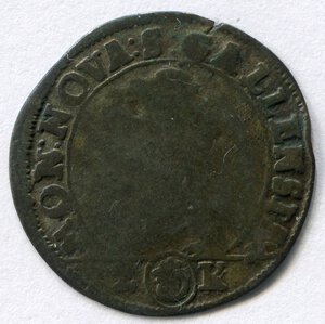 reverse: Svizzera. 2 kreuzer del 1730. SOLOI DEO GLORIA. MB. R2.