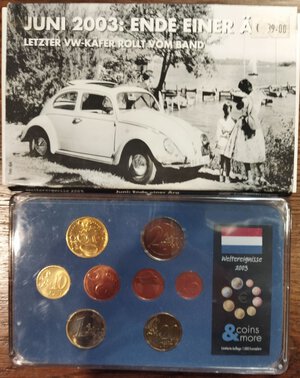 obverse: Olanda. Divisionale del 2003. 8 monete.