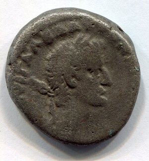 obverse: GALBA (68). Alessandria, Egitto. AR Tetradramma (12,67 gr. 24 mm.), R.\: Dio Fluviale. MB / R2.