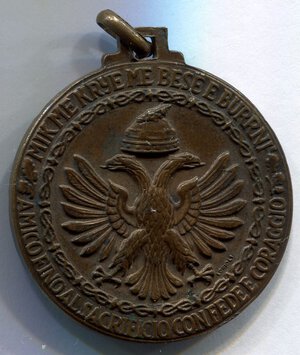 reverse: Italia. Medaglia della campagna Grecia e Jugoslavia del 1940/1941. R1. qSPL. Ø 34,5mm.