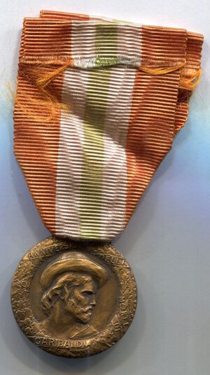 obverse: Italia. Medaglia 50° anniversario della morte di Garibaldi - Anita Garibaldi. 1932. R1. Ø 30,3mm.