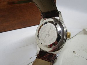 reverse: Elegante Philip Watch Sunray (39 mm.) – automatico. Vetro zaffiro, cinturino in pelle, scatola originale. Usato pochissimo, come nuovo. 