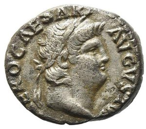 obverse: NERONE (54-68), Roma. AR denarius (18 mm. - 3.21 gr.). R.\: SALVS; RIC I, 67. BB/MB. NC.