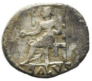 reverse: NERONE (54-68), Roma. AR denarius (18 mm. - 3.21 gr.). R.\: SALVS; RIC I, 67. BB/MB. NC.