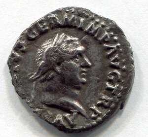 obverse: VITELLIO (69), Roma. AR Denarius (2,84 gr. - 19 mm.). R.\: CONCORDIA PR. RIC 84. qBB. R1.