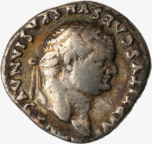 obverse: IMPERO ROMANO, TITO, 79-81 D.C. - Denario databile al 79 d.C.
