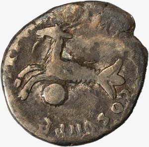 reverse: IMPERO ROMANO, TITO, 79-81 D.C. - Denario databile al 79 d.C.