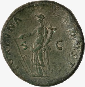 reverse: IMPERO ROMANO, NERVA, 96-98 D.C. - Sesterzio databile al 96 d.C.
