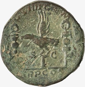 reverse: IMPERO ROMANO, SETTIMIO SEVERO, 193-211 D.C. - Sesterzio databile al 193 d.C.