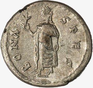 reverse: IMPERO ROMANO, SETTIMIO SEVERO, 193-211 D.C. - Denario databile al 194-195 d.C.