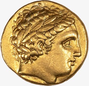obverse: MACEDONIA, FILIPPO II, 359-336 A.C. - STATERE DATABILE AL 340-328 a.C.