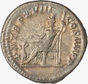 reverse: IMPERO ROMANO, CARACALLA, 211-217 D.C. - Antoniniano databile al 215 d.C.