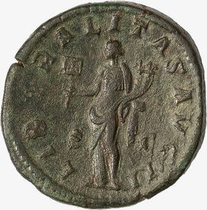 reverse: IMPERO ROMANO, GORDIANO III, 238-244 D.C. - Sesterzio databile al 240 d.C.