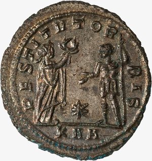 reverse: IMPERO ROMANO, AURELIANO, 270-275 D.C. - Antoniniano databile al 270-275 d.C.