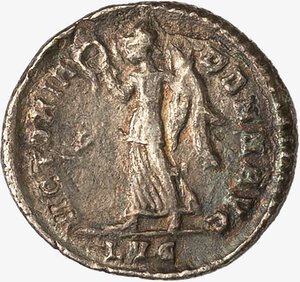 reverse: IMPERO ROMANO, GIULIANO II, 361-363 D.C. - Siliqua databile al 361-363 d.C.