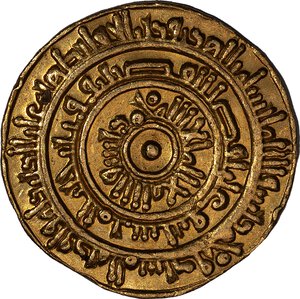 obverse: FATIMIDI, CALIFFI D EGITTO, AL-MU IZZ LIDIN ALLAH (341-365 AH/953-975 D.C.) - Dinar