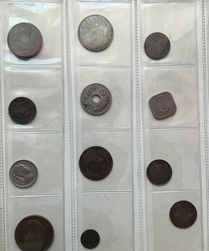 obverse: Monete Mondiali. Lotto di 12 monete. Egitto, Peru, Olanda, Francia
