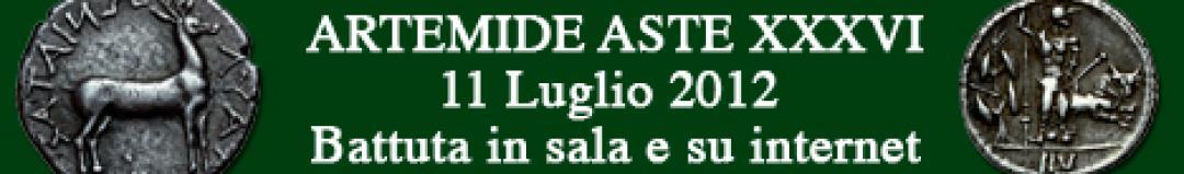 Banner Artemide Aste - Asta  XXXVI