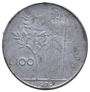 obverse: FALSO EPOCA - 100 Lire 1979  Peso gr.5,18 RARO