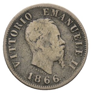 reverse: FALSO EPOCA - Vittorio Emanuele II - 50 Centesimi Valore 1866 Napoli RARO