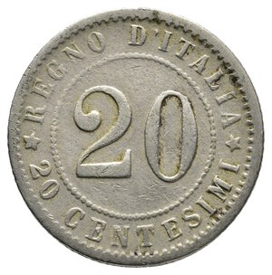 reverse: FALSO EPOCA - Umberto I - 20 Centesimi 1894 KB