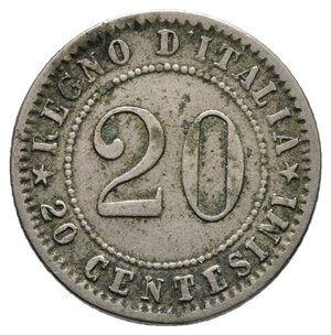 reverse: FALSO EPOCA - Umberto I - 20 Centesimi 1895 R